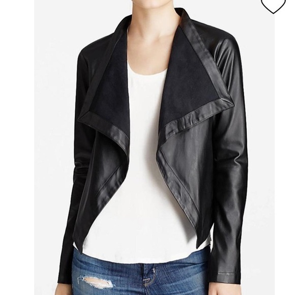 bb dakota faux leather jacket